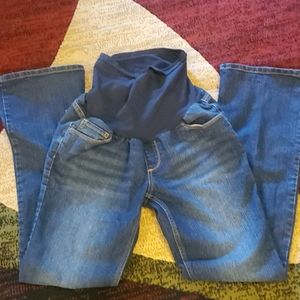 Motherhood maternity Jean's size med